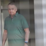 A 70 ans, l'ancien président brésilien Jair Bolsonaro risque jusqu'à 43 ans de prison. KEYSTONE/AP/Luis Nova
